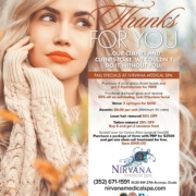 Nirvana Medical Spa Service Specials November 2022