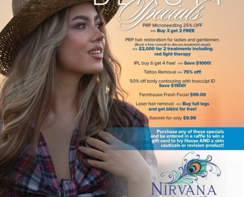 September 2023 Nirvana Medical Spa Specials